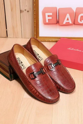 Salvatore Ferragamo Business Casual Men Shoes--025